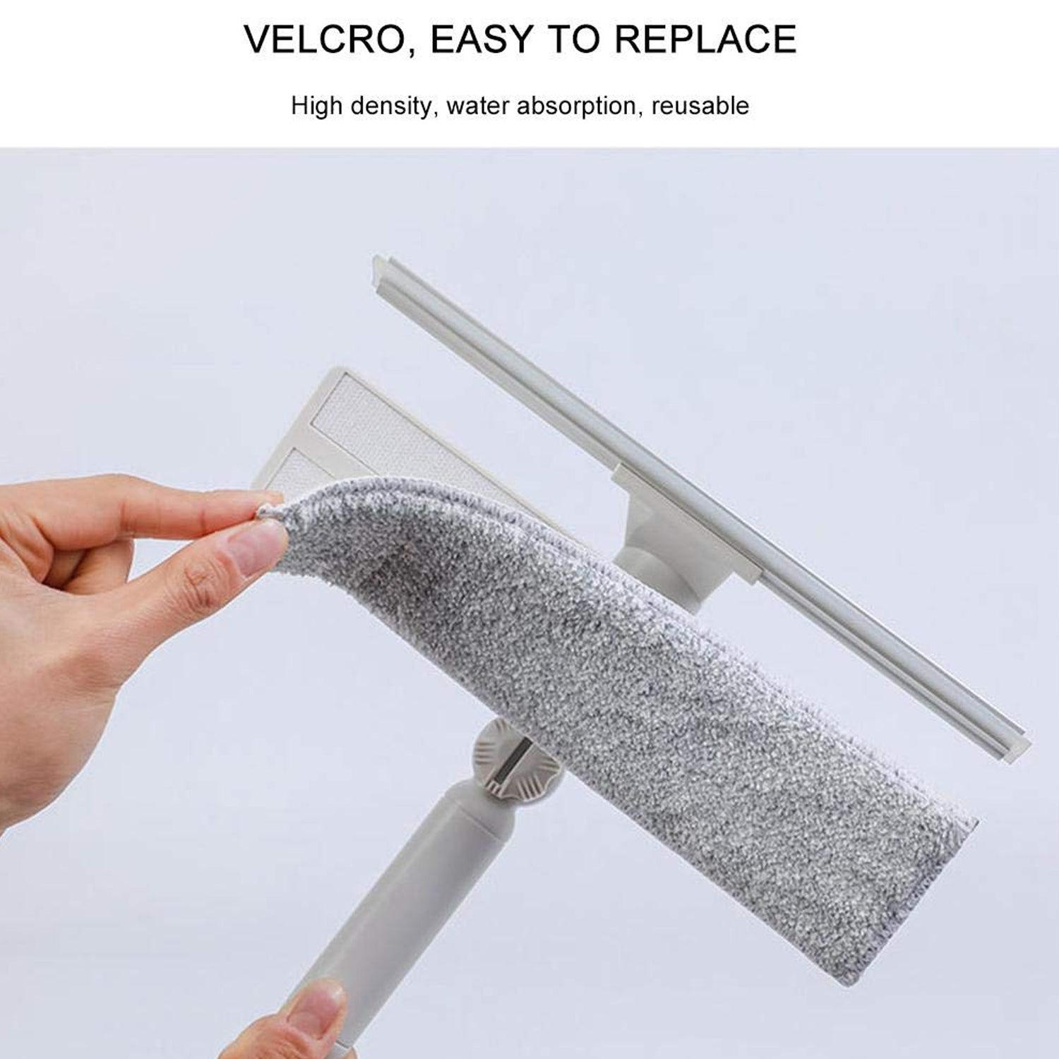 6697 Cleaning Brush with Squeegee Adjustable Telescopic Pole U Shape Can Clean Both Sides of Mirror Easily for Cleaning Home Kitchen Restaurant Glass Wall Window DeoDap 6697 Cleaning Brush with Squeegee Adjustable Telescopic Pole U Shape Can Clean Both Sides of Mirror Easily for Cleaning Home Kitchen Restaurant Glass Wall Window DeoDap